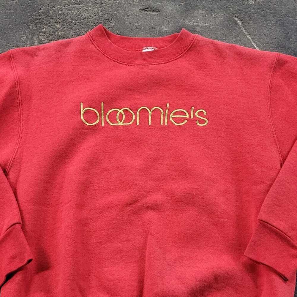 Vintage Bloomies Crewneck Sweatshirt Size M Made … - image 2