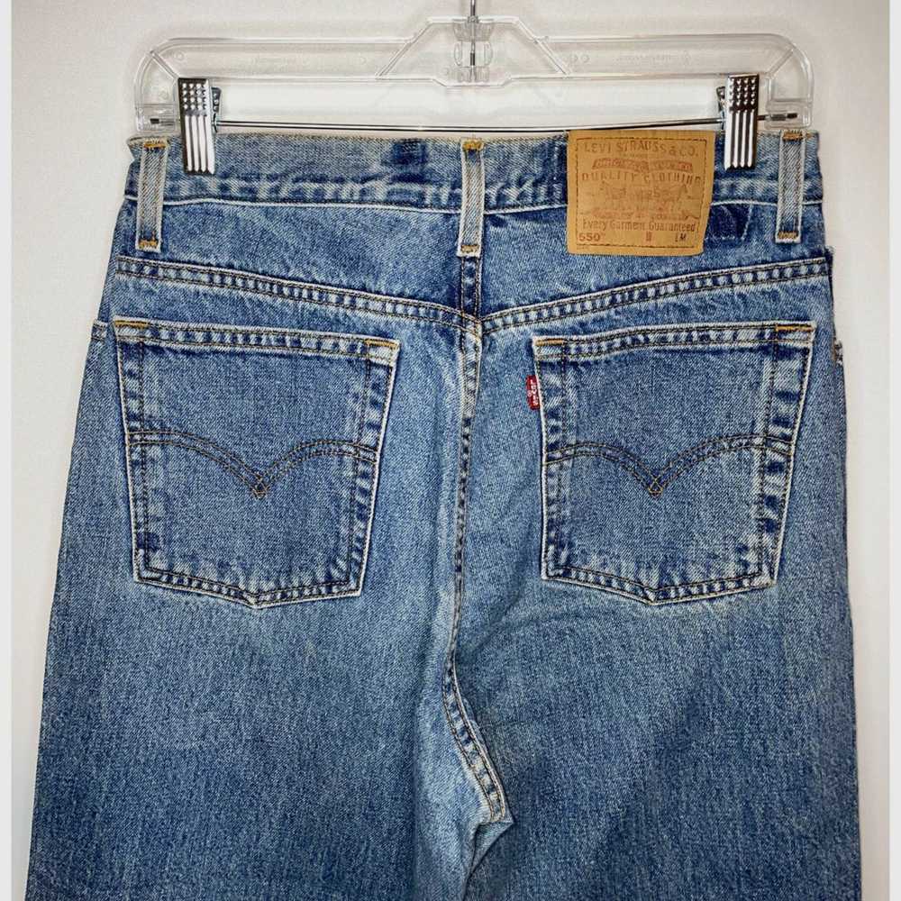 Levi's VTG 90s Levi's 550 Relaxed Fit High Wasted… - image 2