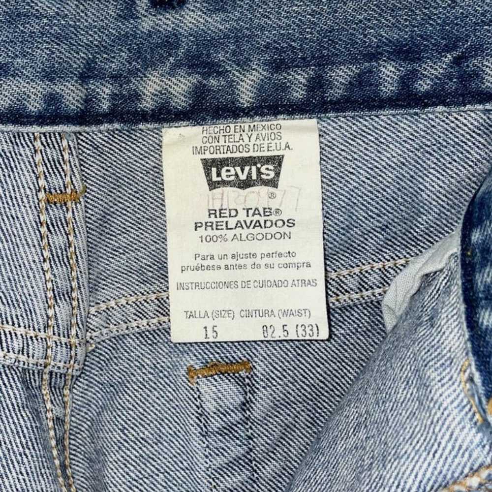 Levi's VTG 90s Levi's 550 Relaxed Fit High Wasted… - image 6