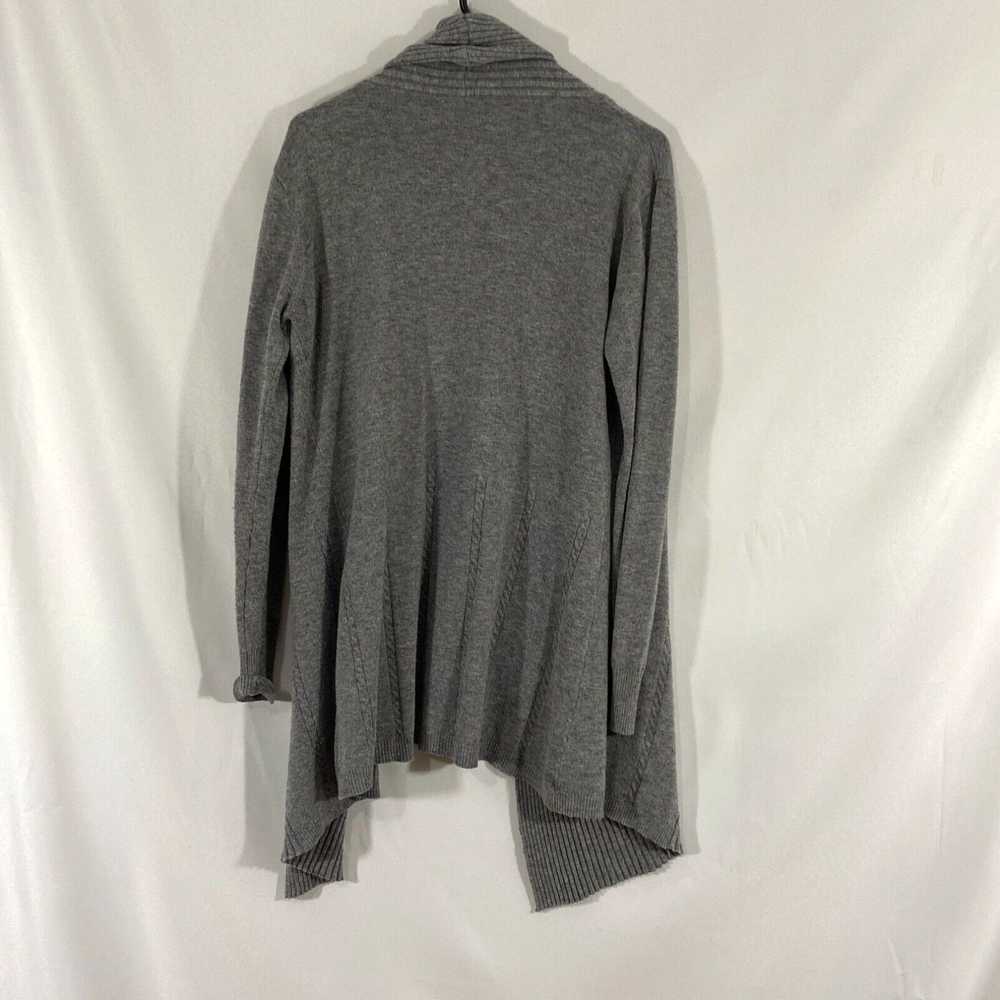 Vintage Mad Style Womens Gray Long Sleeve Knitted… - image 2