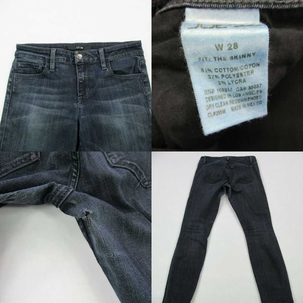 Vintage Joe's Jeans Womens 28 Skinny Stretch Dark… - image 4