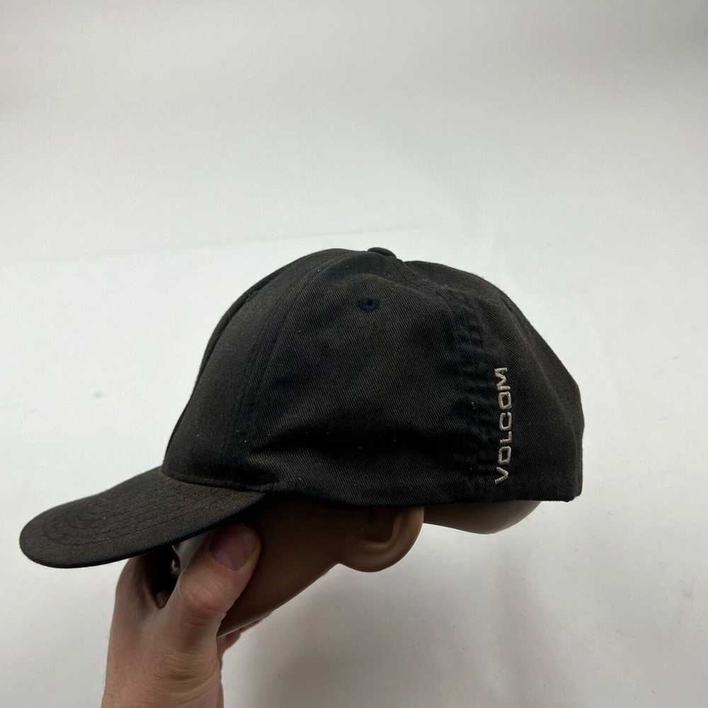 Volcom Volcom Hat Cap FlexFit Black White embroid… - image 3