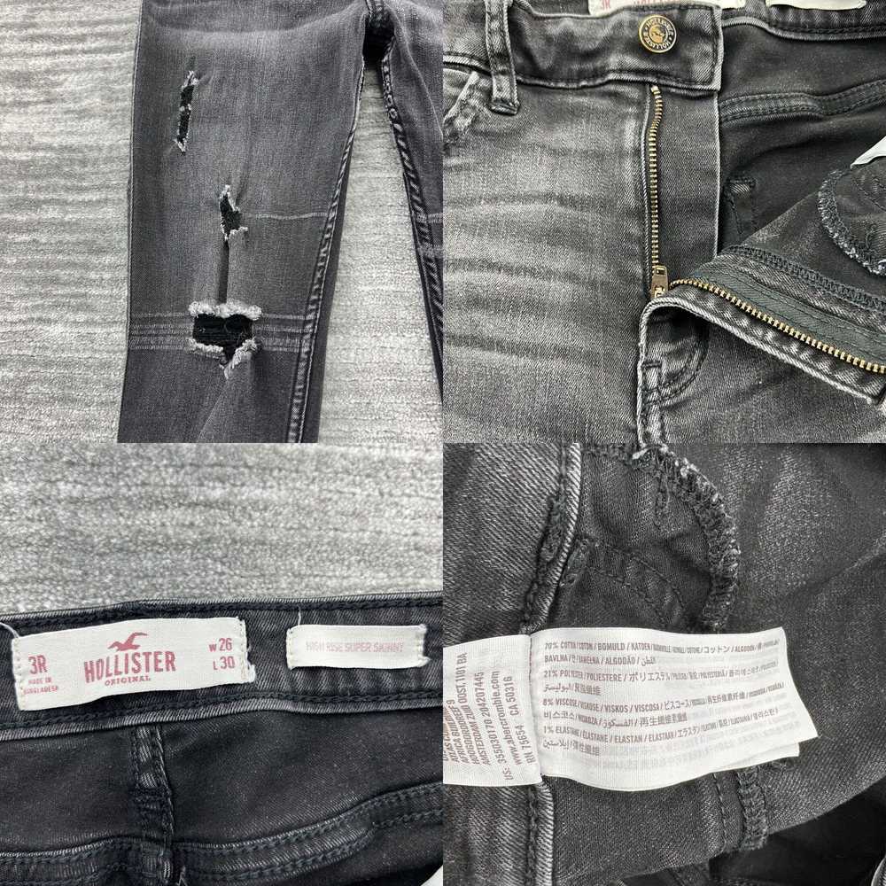 Vintage Hollister Jeans Size 3R W26 L30 Womens Su… - image 4