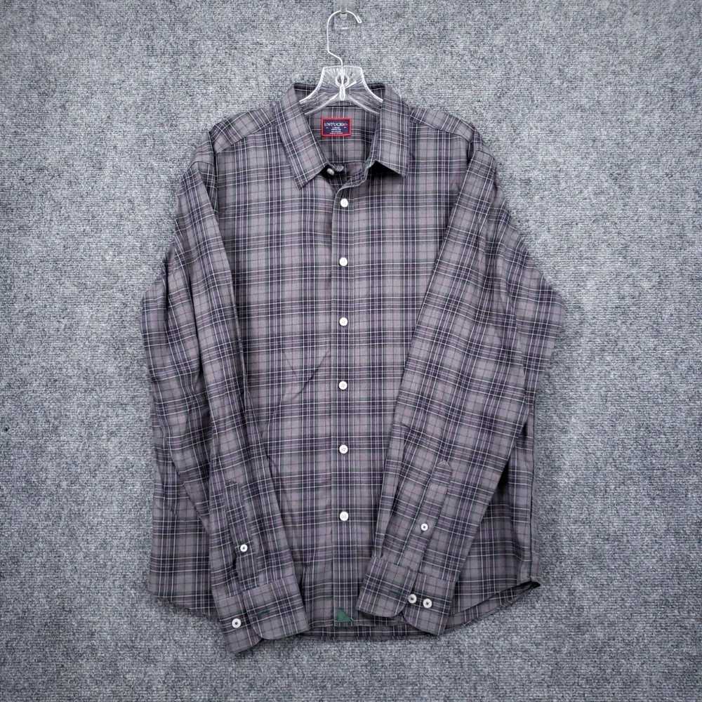 UNTUCKit Untuckit Button Up Shirt Mens L Large Gr… - image 1
