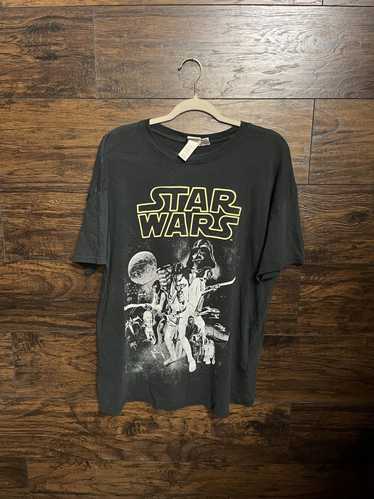 Star Wars H&M Star Wars Movie Poster T-shirt Black