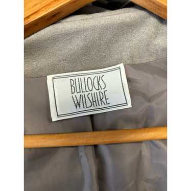 Vintage Bullocks Whilshire Grey Suede Trench Coat