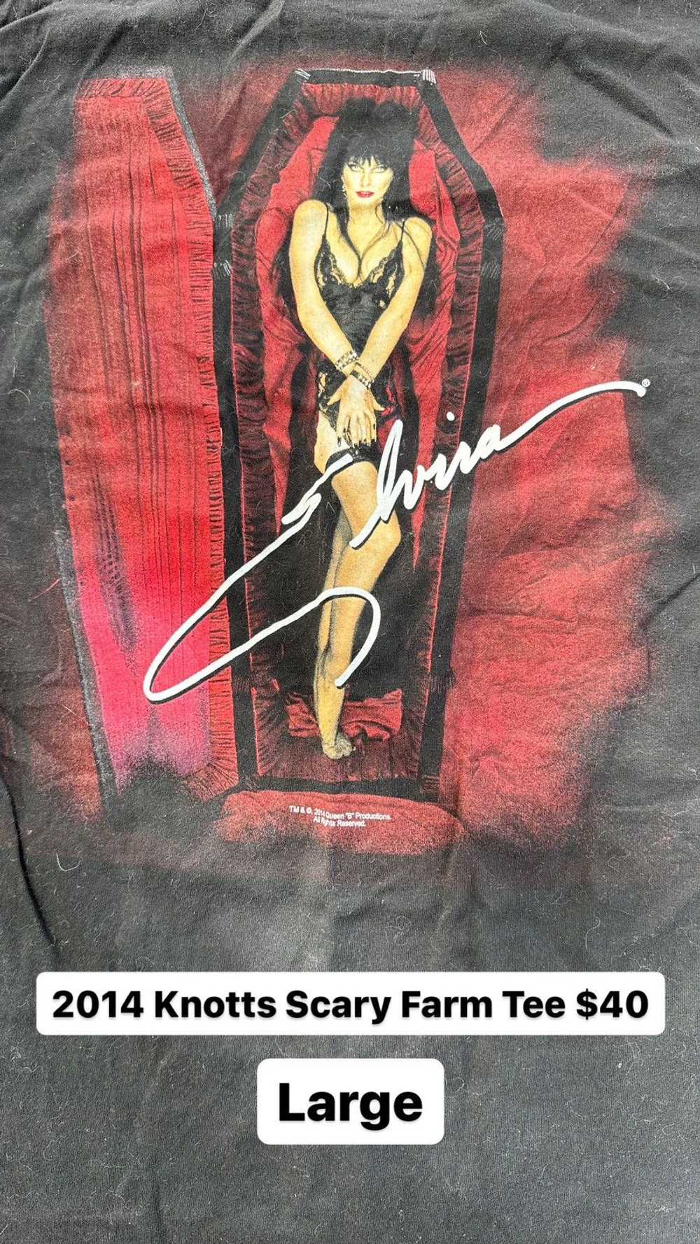 Streetwear Knotts Scary Farm tee - image 1