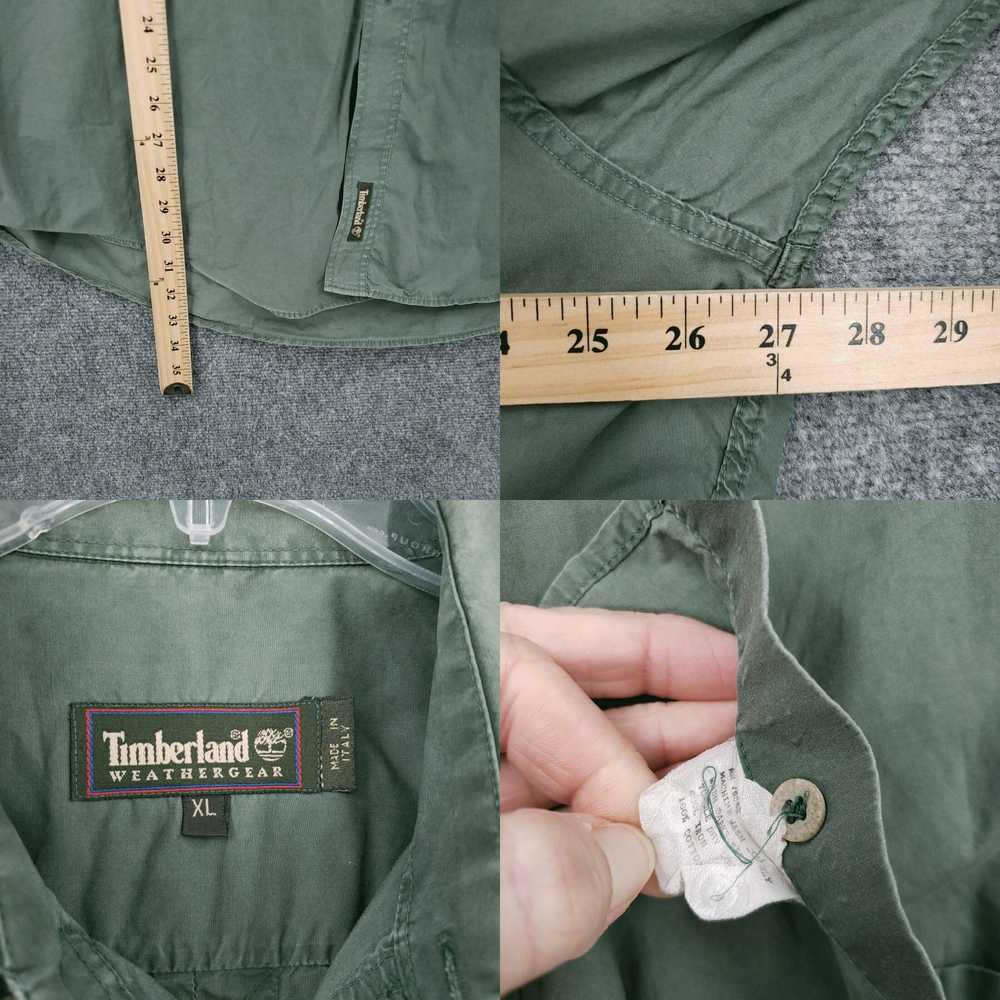 Timberland Timberland Shirt Mens XL Green Long Sl… - image 4