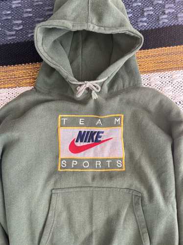 Nike × Vintage Bootleg Embroidered Nike Hoodie