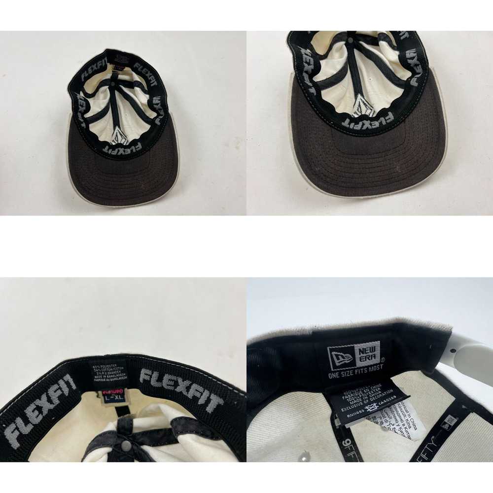 Volcom Volcom Hat Cap FlexFit White Black Embroid… - image 4