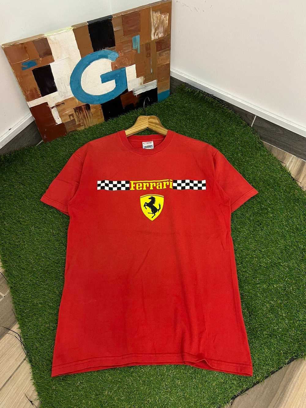 Ferrari × Vintage Vintage Ferrari T shirt 1990s Y… - image 1