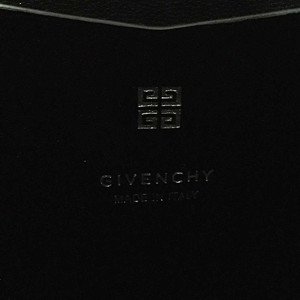 Givenchy Givenchy Black Leather Shark Lock Bucket… - image 9