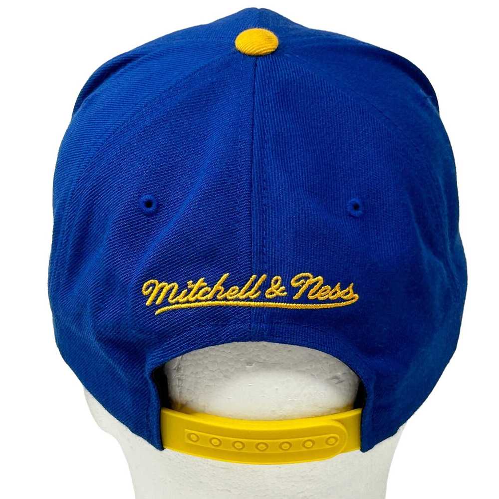 Mitchell & Ness Golden State Warriors Hat Blue Ye… - image 3