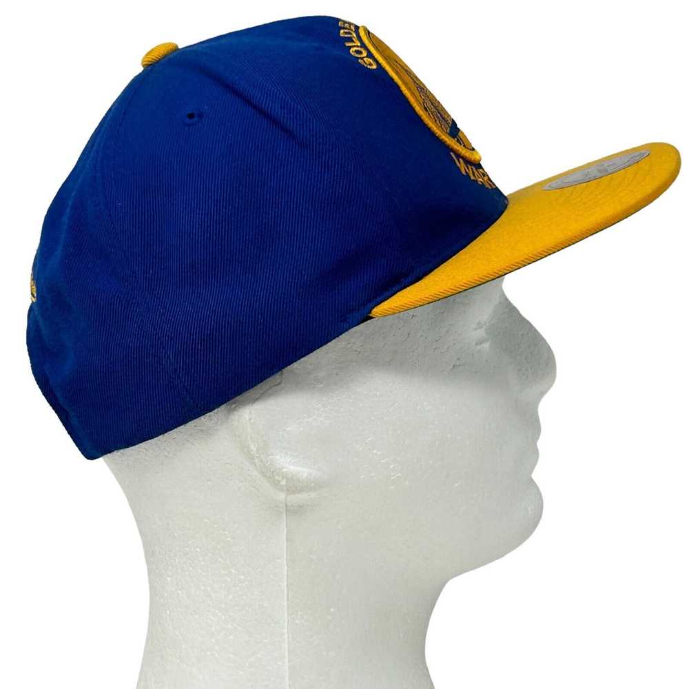 Mitchell & Ness Golden State Warriors Hat Blue Ye… - image 7