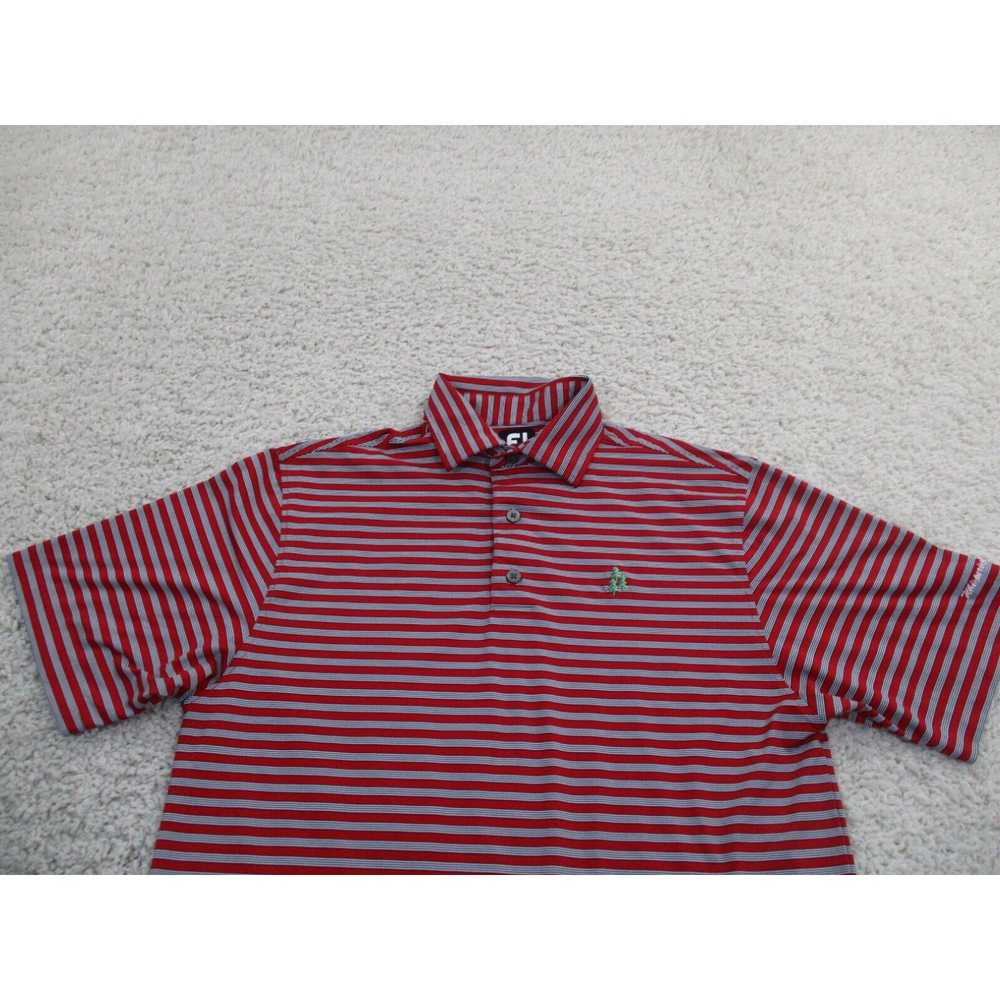 Footjoy FootJoy Shirt Mens Small Red Polo Whisper… - image 2