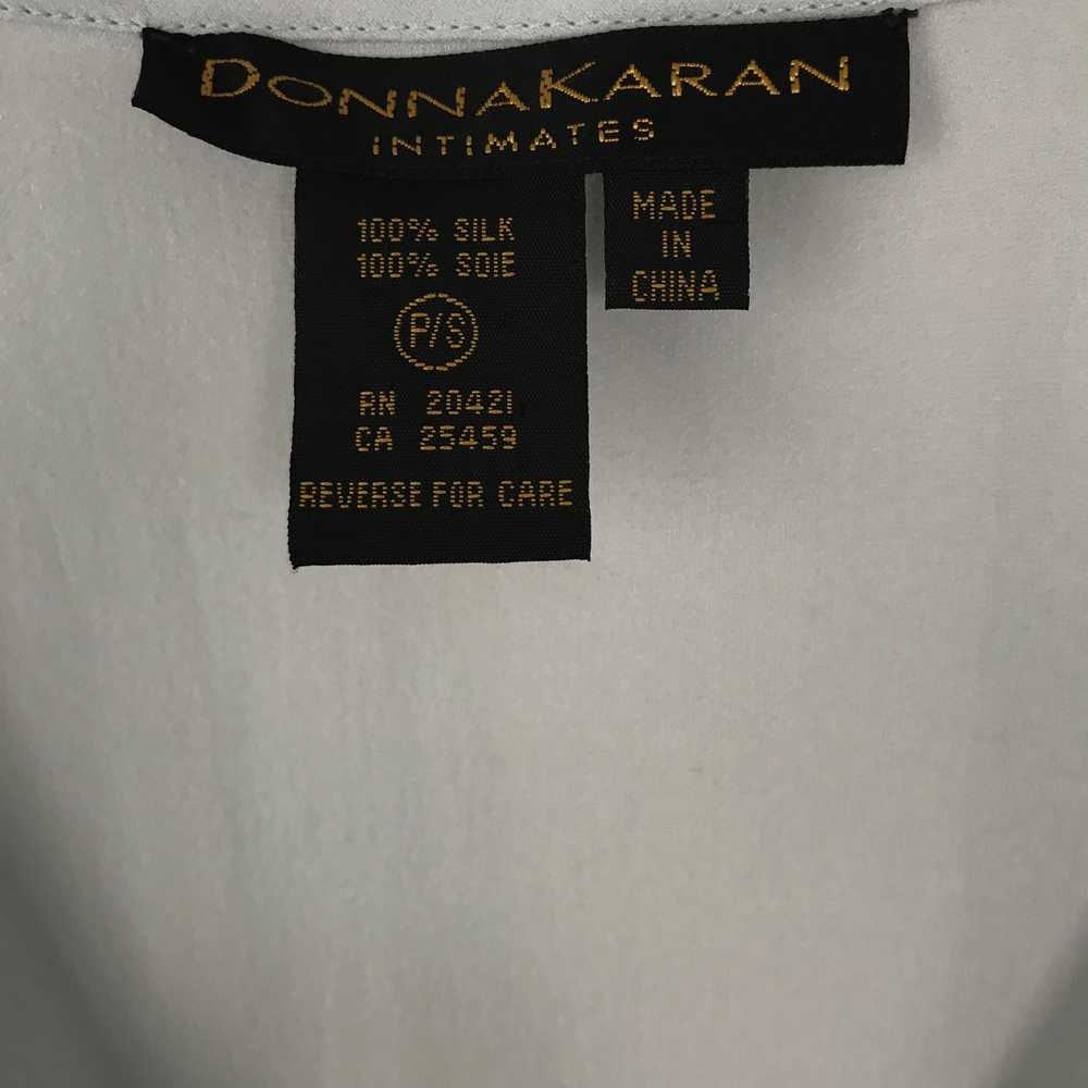 Donna Karan Donna Karan Silk Sheer Light Gray V N… - image 3