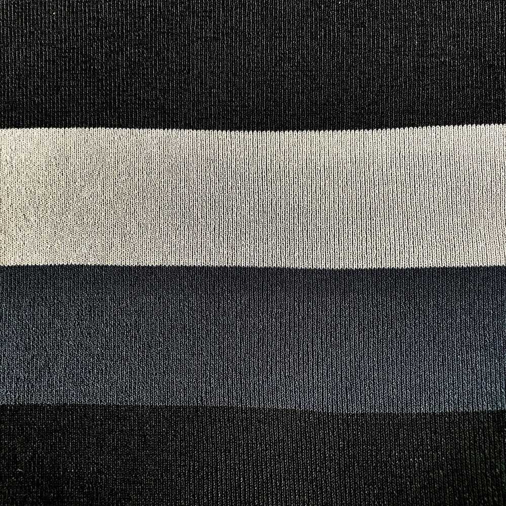 Giorgio Armani Armani Blue Black and Gray Striped… - image 5