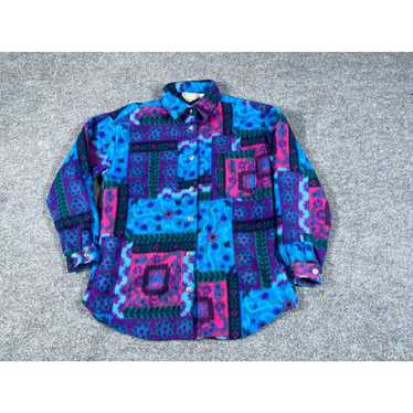Etro Patchwork Paisley Pattern Fleece Jacket Wome… - image 1