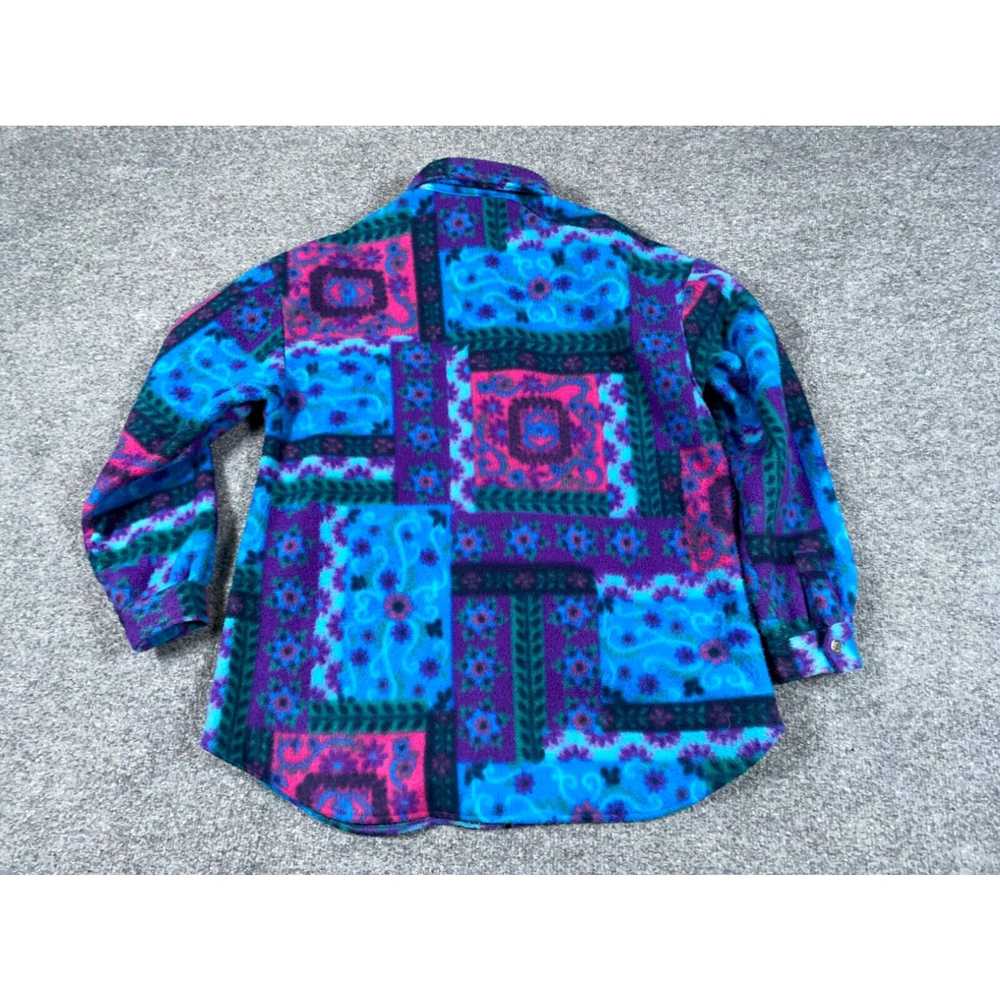 Etro Patchwork Paisley Pattern Fleece Jacket Wome… - image 2