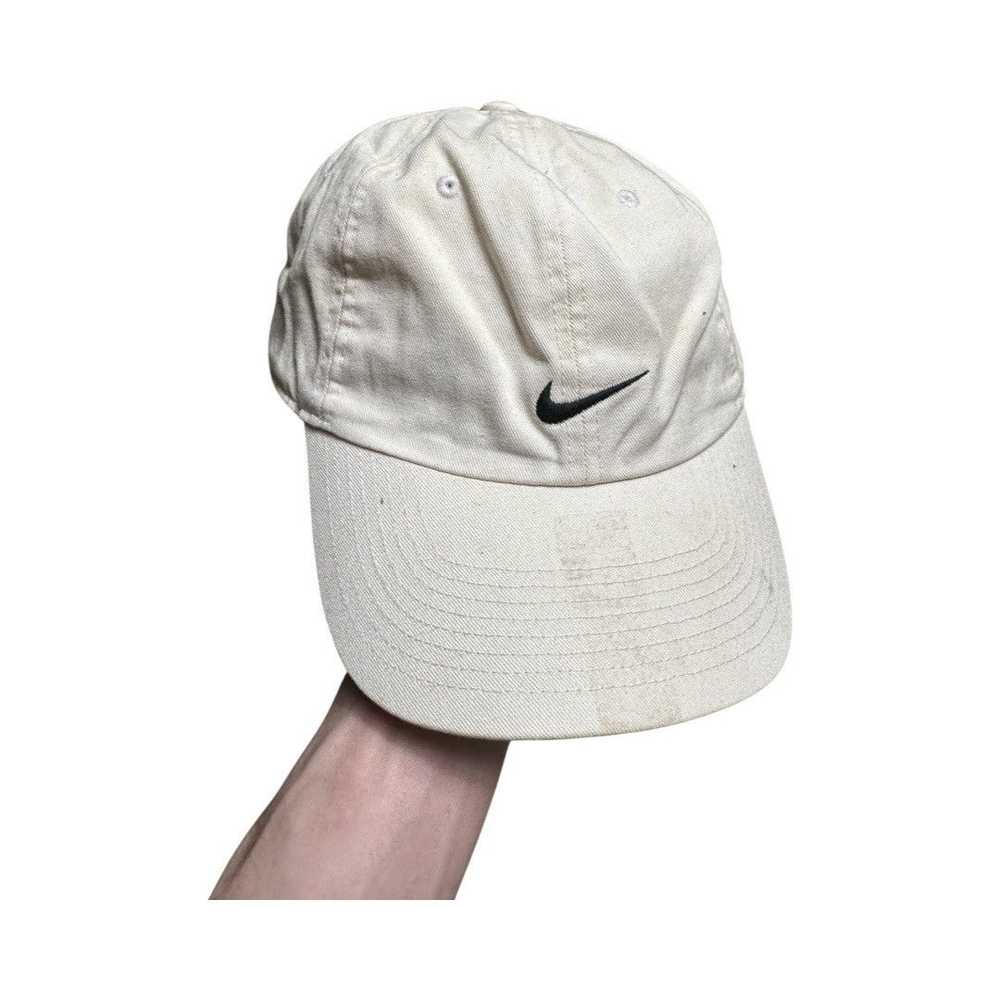 Dad Hat × Nike × Vintage Y2K 2000s Nike Swoosh Cr… - image 1