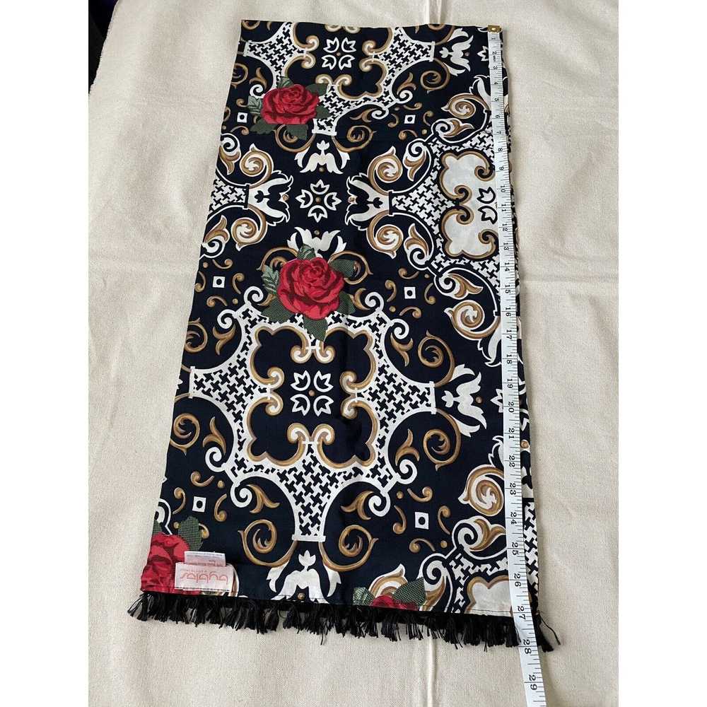 Byblos BYBLOS Italy Rayon scarf in Classic Roman … - image 8