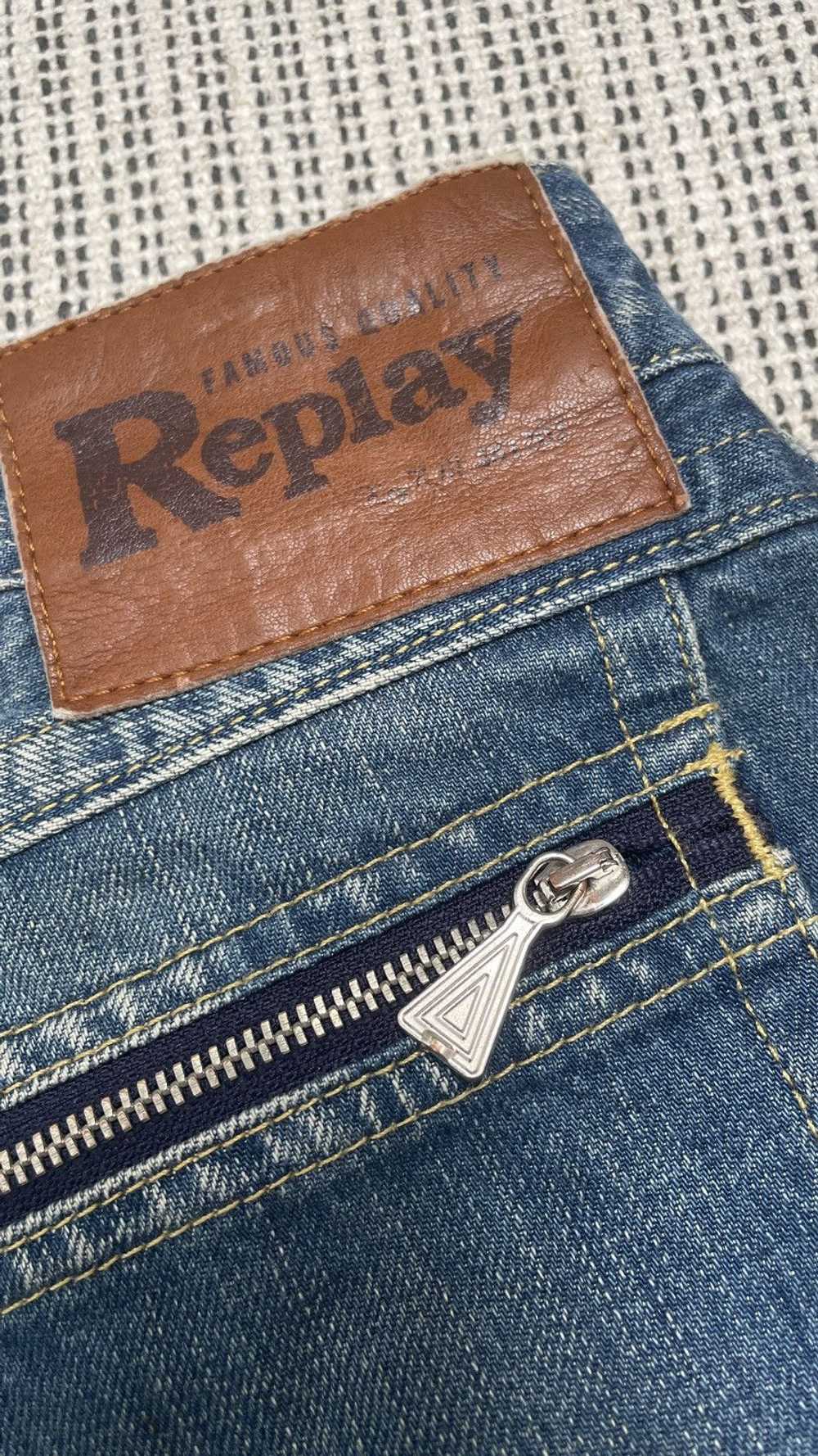 Hysteric Glamour × Replay × Vintage Flare Jeans R… - image 12