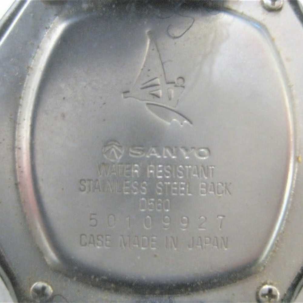 Vintage Sanyo Lithium D560 Chronograph Alarm Quar… - image 2