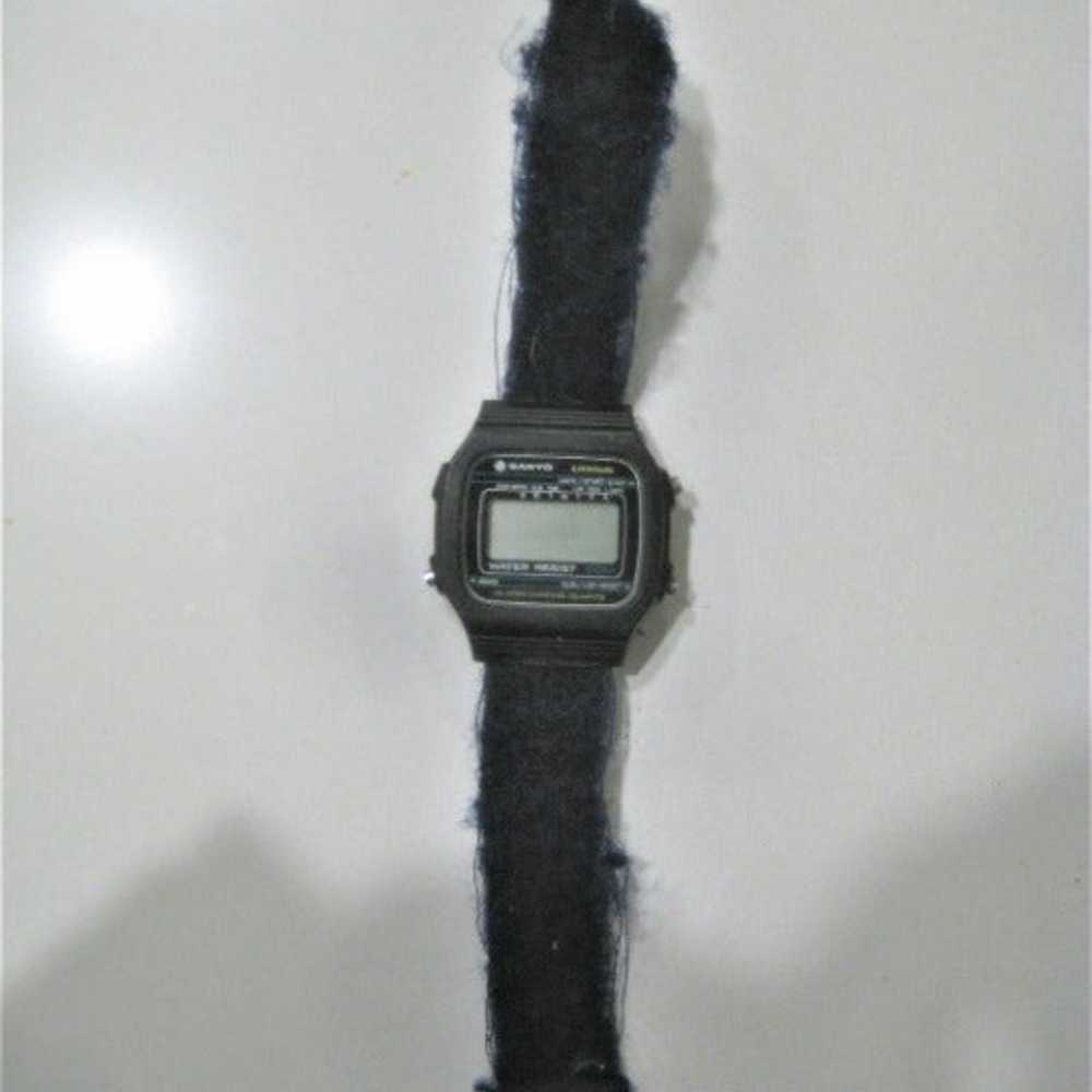 Vintage Sanyo Lithium D560 Chronograph Alarm Quar… - image 6