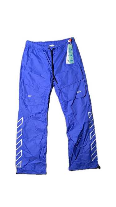 Off-White Off-WHITE Blue Cargo Pants