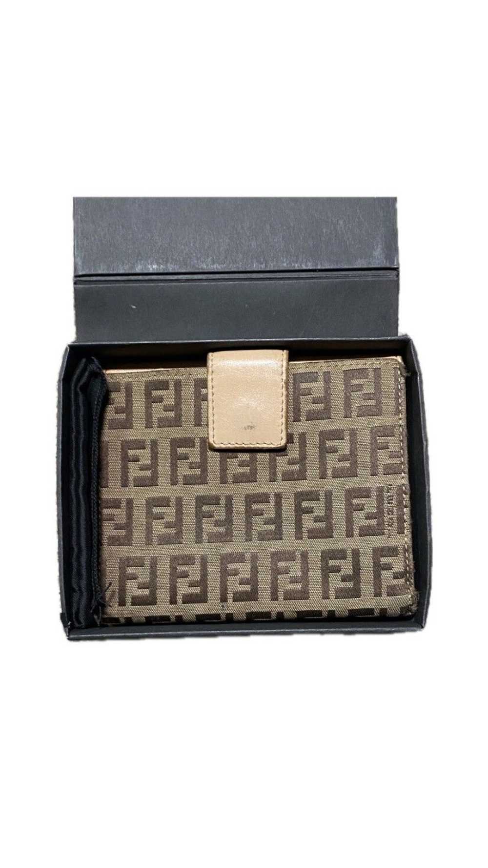 Fendi Fendi Bi- Fold Wallet Brown - image 3