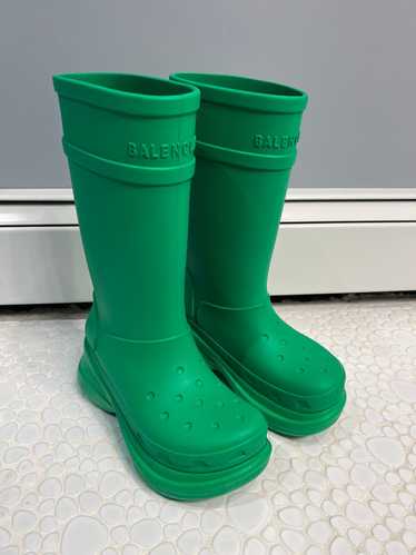 Balenciaga Balenciaga womens croc boots size 7