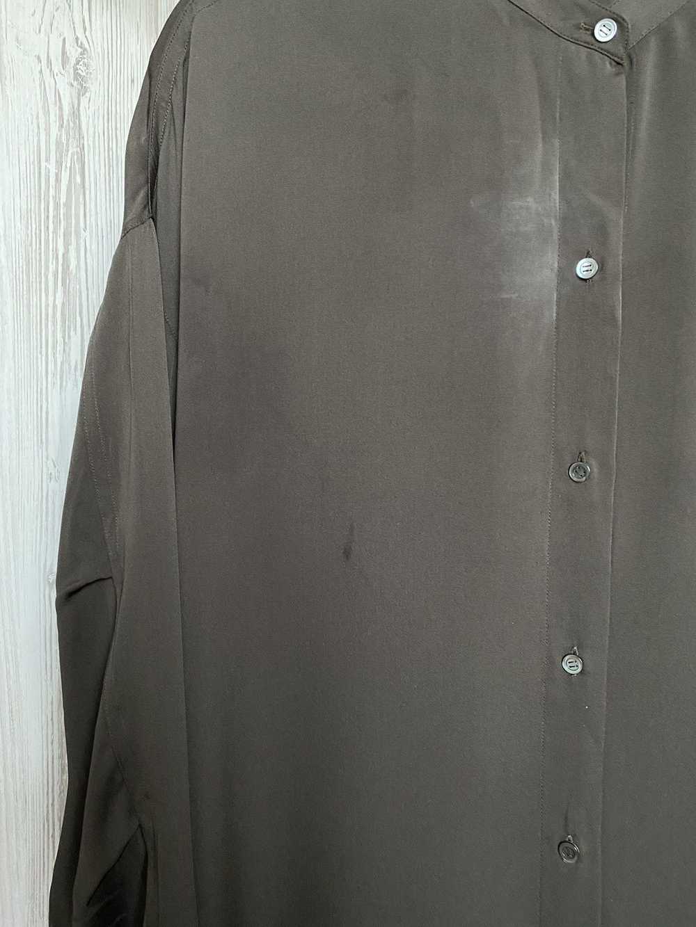 Helmut Lang Helmut lang silk button up shirt - image 5