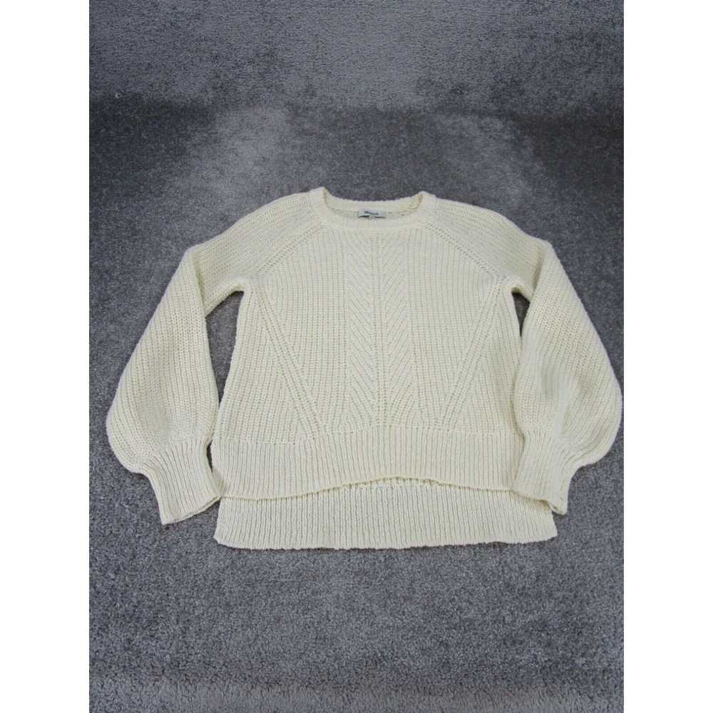 Madewell Madewell Sweater Womens Small White Cabl… - image 1