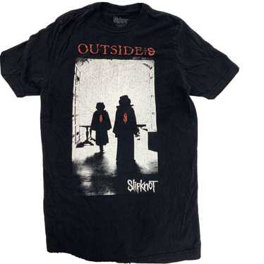 Vintage Slipknot Outside The 9 Men's T-Shirt Size… - image 1