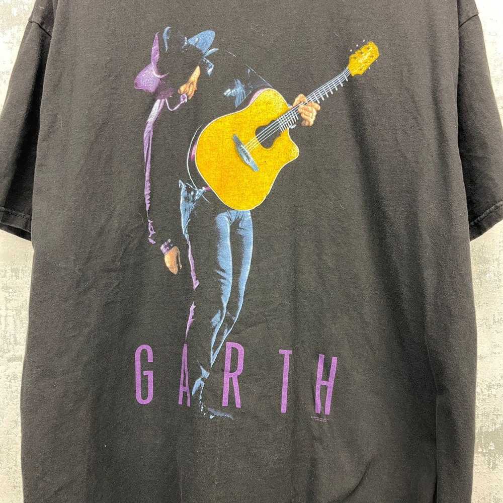 Band Tees × Vintage Vintage 1991 Garth brooks shi… - image 2