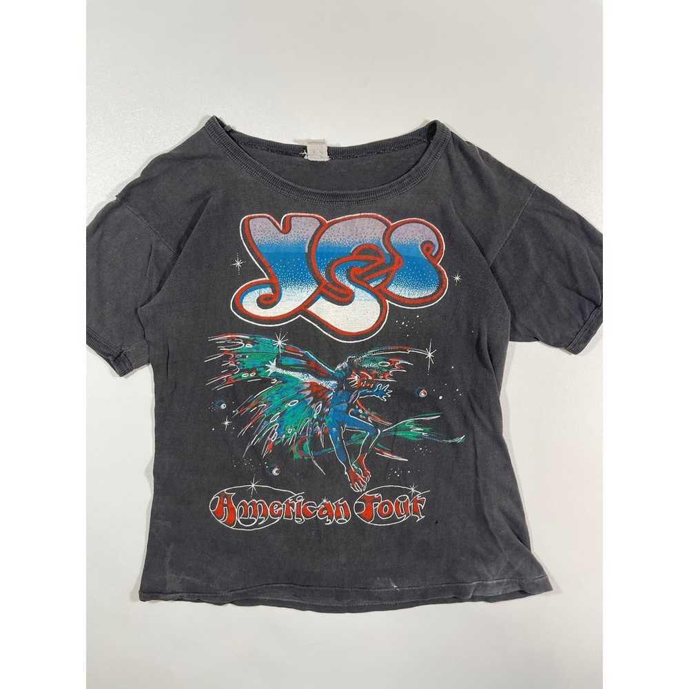 Vintage 1978 70s Yes American Tour T Shirt Dragon… - image 1