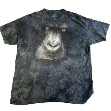 The Mountain Vtg The Mountain Black Tie Dye Ape GO