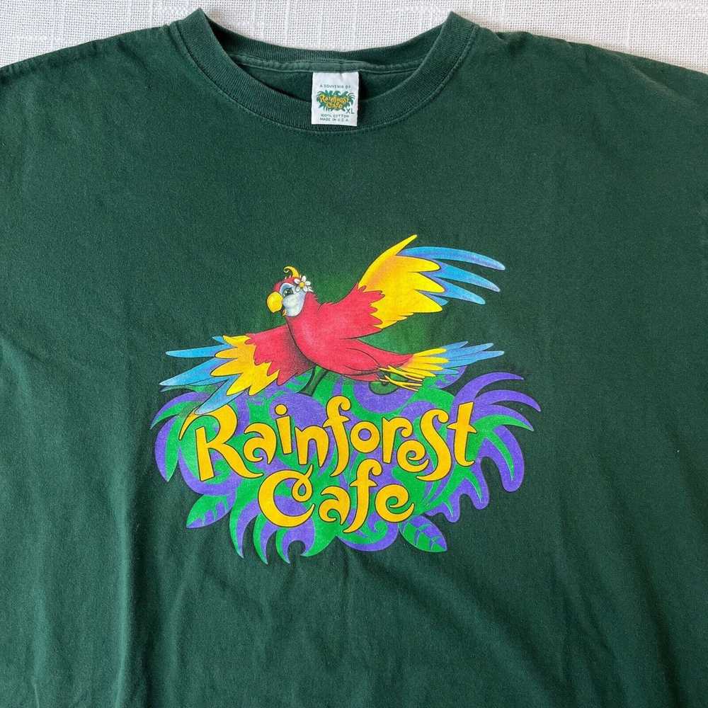 Made In Usa × Vintage 90s Rainforest Cafe Parrot … - image 1
