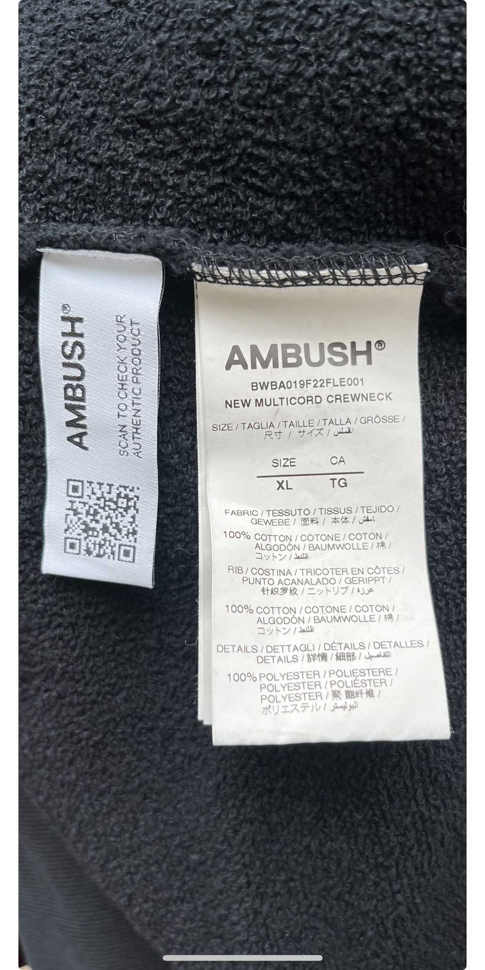 Ambush Design Ambush multicord sweatshirt - image 2