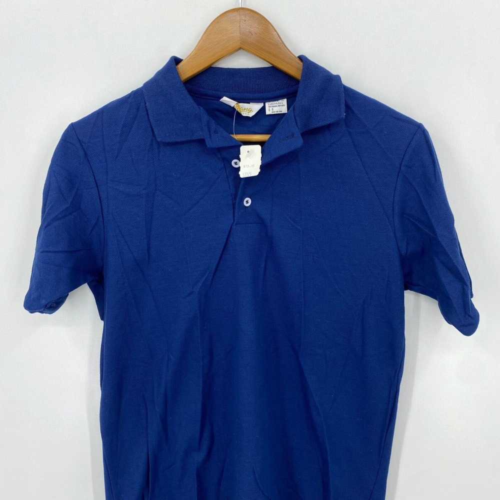 Vintage Whang Polo Shirt Men's S Navy Blue Vintag… - image 2