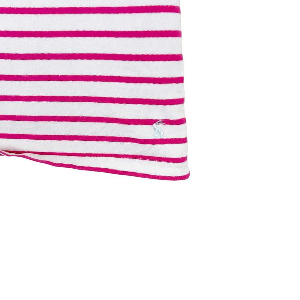 Other Joules Riva Pink White Striped Sleeveless D… - image 3