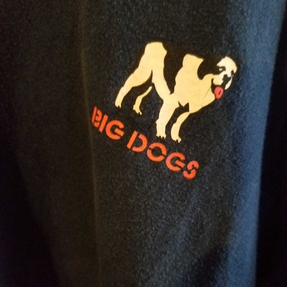 Vintage Big Dogs Santa Barbara bad dogs shirt siz… - image 1