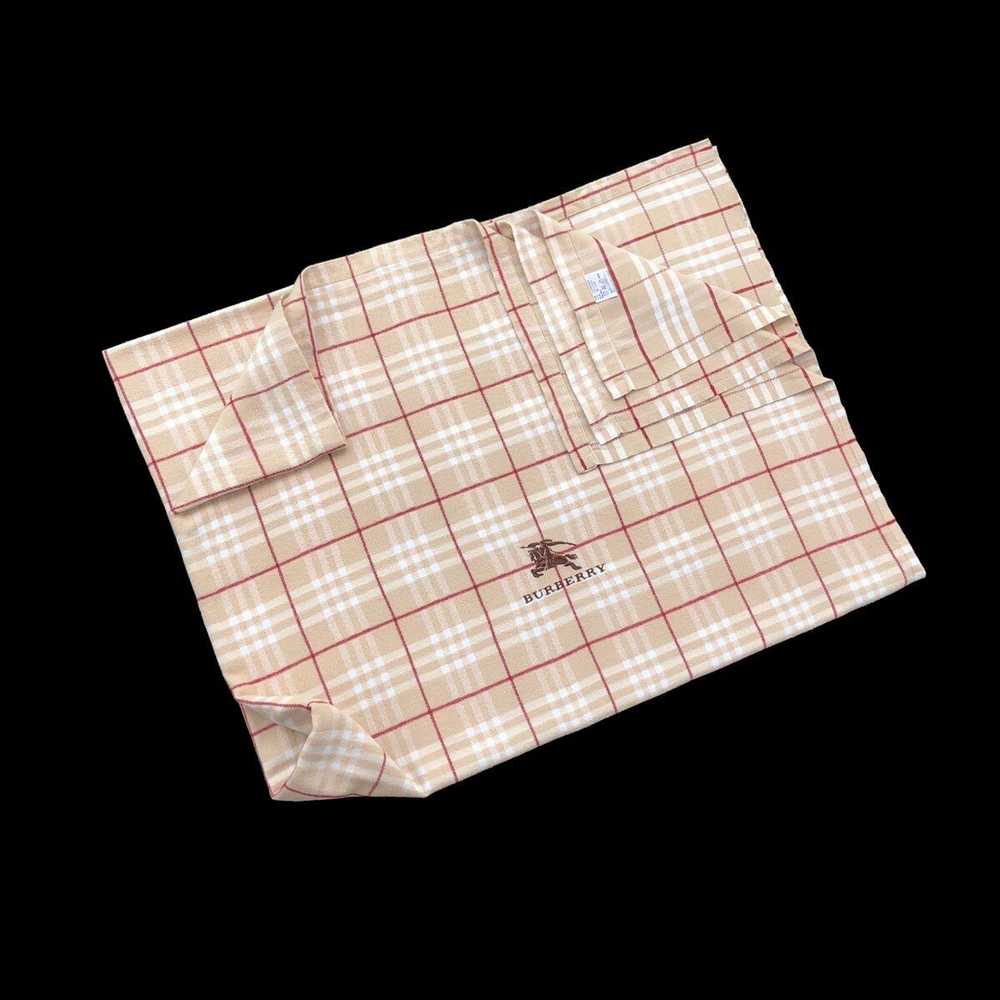 Burberry Vintage Burberrys Novacheck Blanket 100%… - image 1