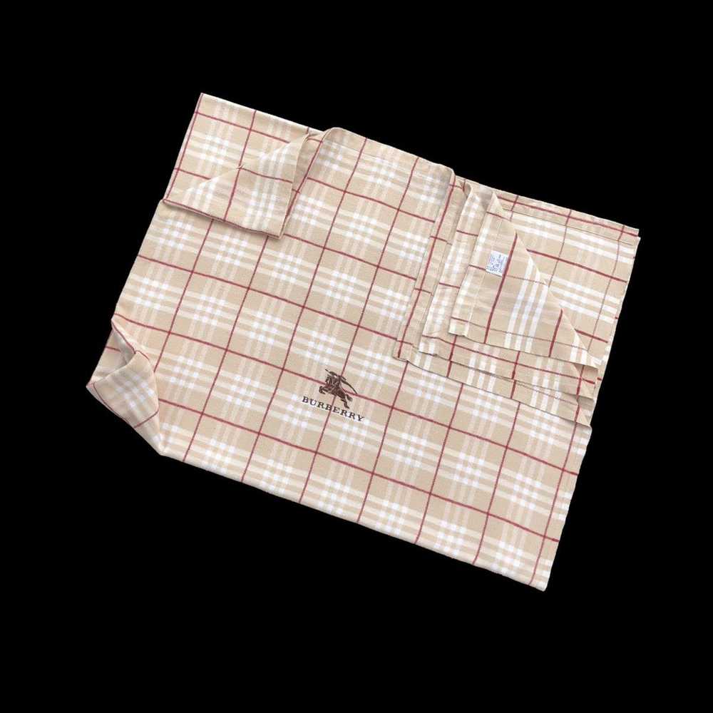 Burberry Vintage Burberrys Novacheck Blanket 100%… - image 3