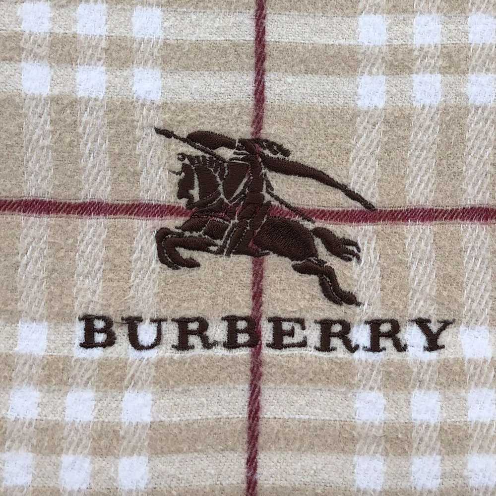 Burberry Vintage Burberrys Novacheck Blanket 100%… - image 4