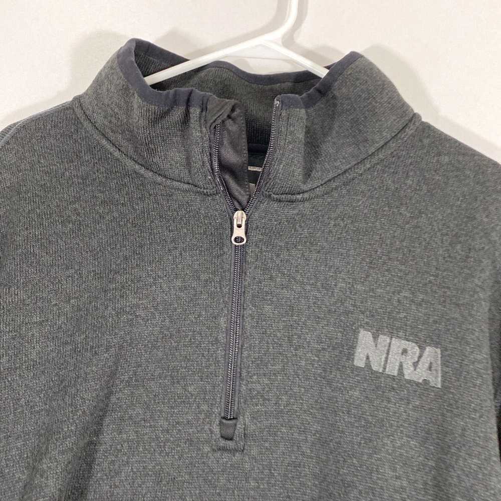 Vintage NRA National Rifle Association Mens Gray … - image 3