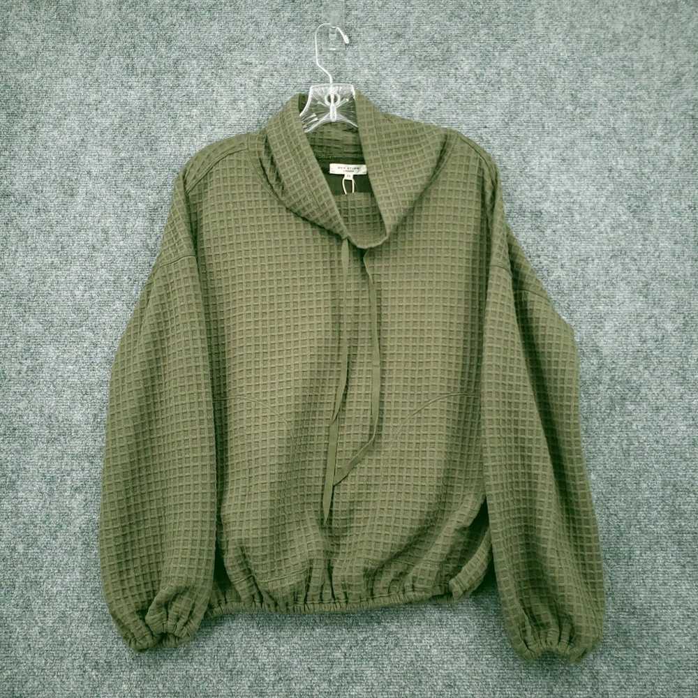 Vintage NEW Max Studio Sweater Womens XS Green Wa… - image 1
