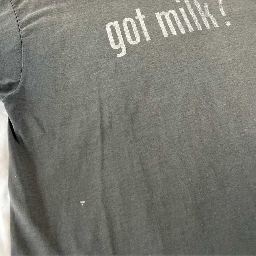 Fruit Of The Loom Vintage 90s Got Milk? Shirt Bla… - image 12