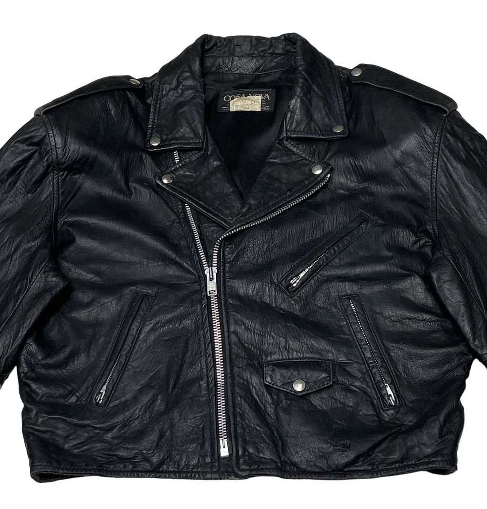 Cosa Nova × Leather Jacket × Vintage Vintage Bran… - image 3