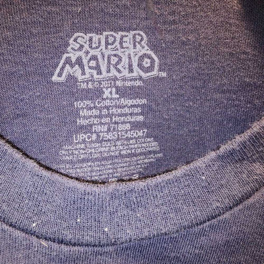 EUC Super Mario Im The Bomb Graphic Print T-Shirt… - image 4